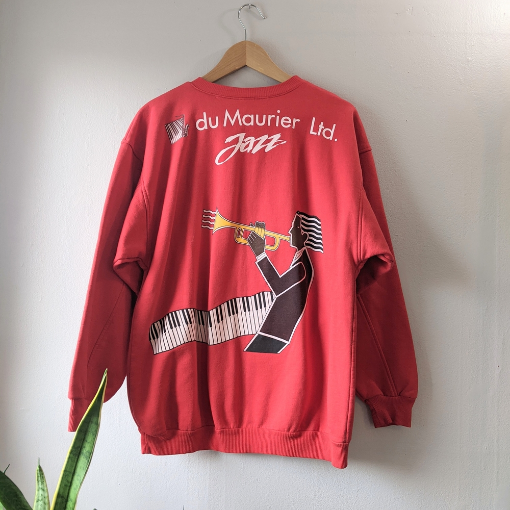 Vintage Du Maurier Jazz Club Crewneck